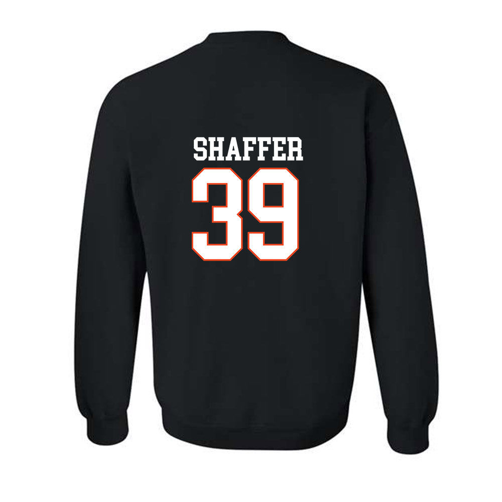 Campbell - NCAA Baseball : Braxton Shaffer - Replica Shersey Crewneck Sweatshirt-1