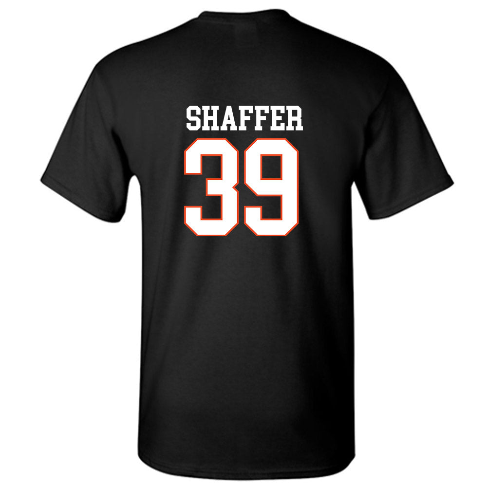 Campbell - NCAA Baseball : Braxton Shaffer - Replica Shersey T-Shirt-1