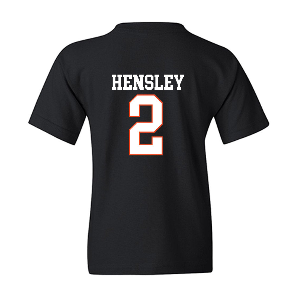 Campbell - NCAA Baseball : Connor Hensley - Replica Shersey Youth T-Shirt-1