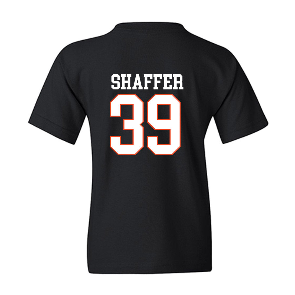 Campbell - NCAA Baseball : Braxton Shaffer - Replica Shersey Youth T-Shirt-1