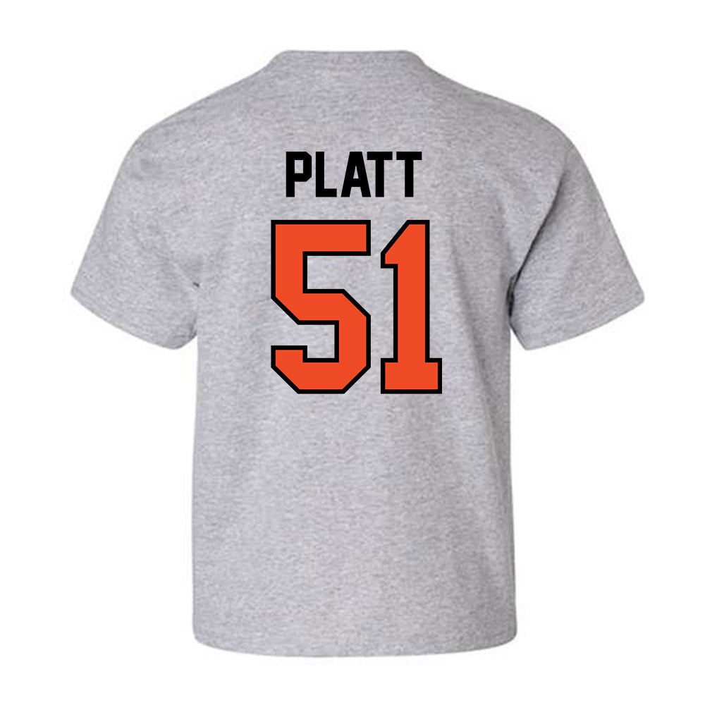 Campbell - NCAA Football : Julian Platt - Fashion Shersey Youth T-Shirt-1