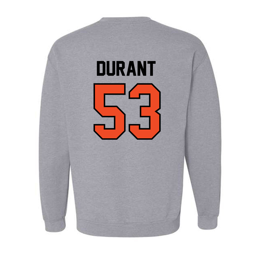 Campbell - NCAA Football : Kameron Durant - Fashion Shersey Crewneck Sweatshirt-1