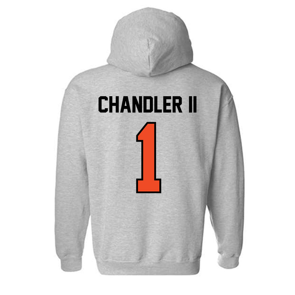 Campbell - NCAA Football : Michael Chandler II - Fashion Shersey Hooded Sweatshirt
