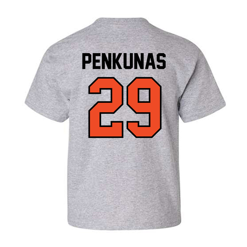 Campbell - NCAA Women's Lacrosse : Emma Penkunas - Fashion Shersey Youth T-Shirt-1