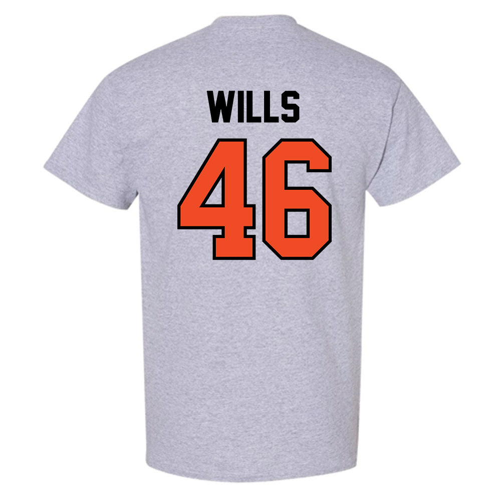 Campbell - NCAA Baseball : Houston Wills - Fashion Shersey T-Shirt-1