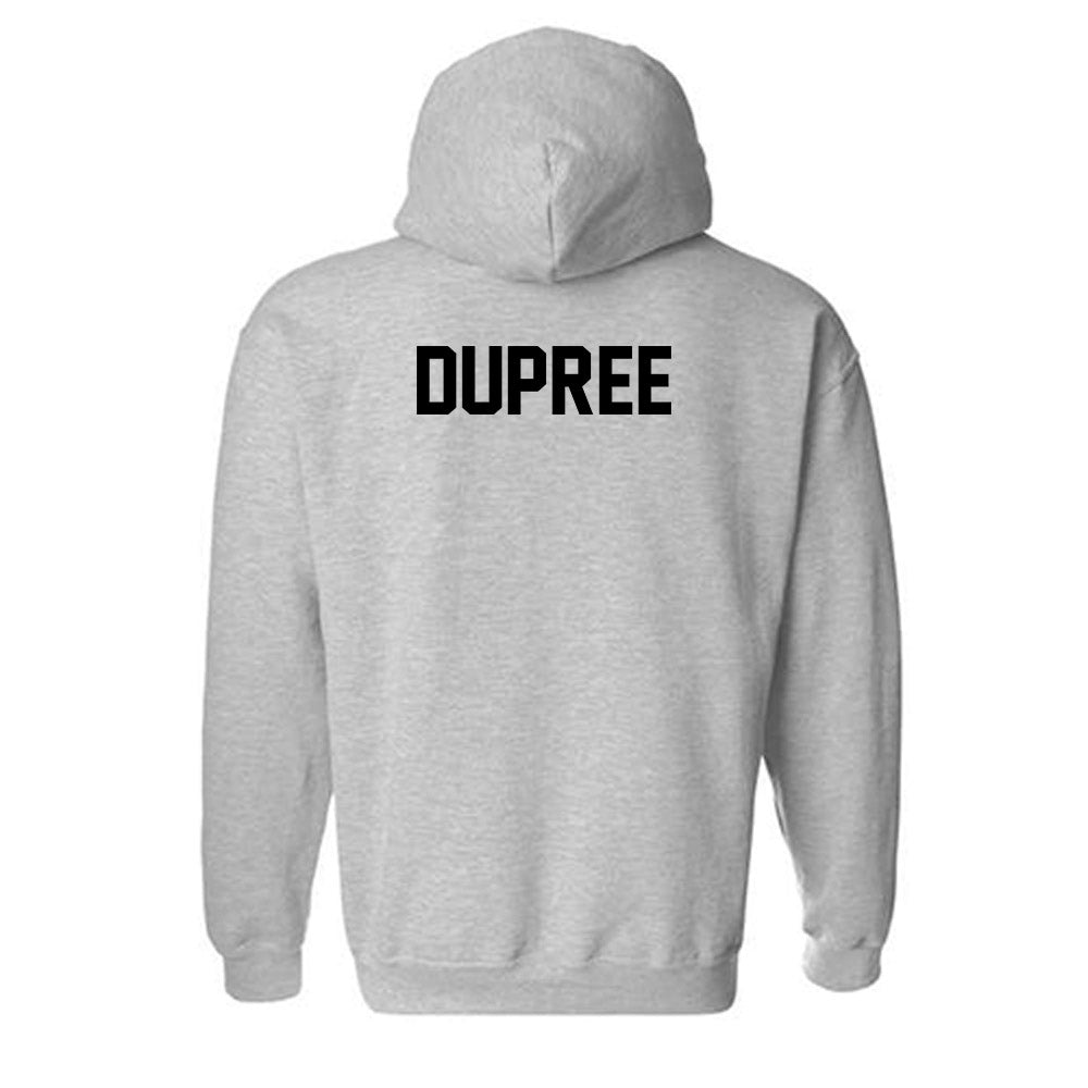 Campbell - NCAA Men's Track & Field : Mekhi Dupree - Fashion Shersey Hooded Sweatshirt