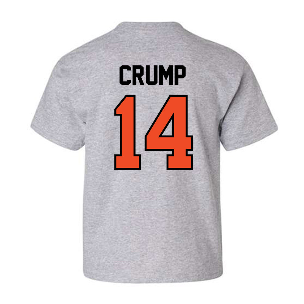 Campbell - NCAA Football : Carlando Crump - Fashion Shersey Youth T-Shirt-1