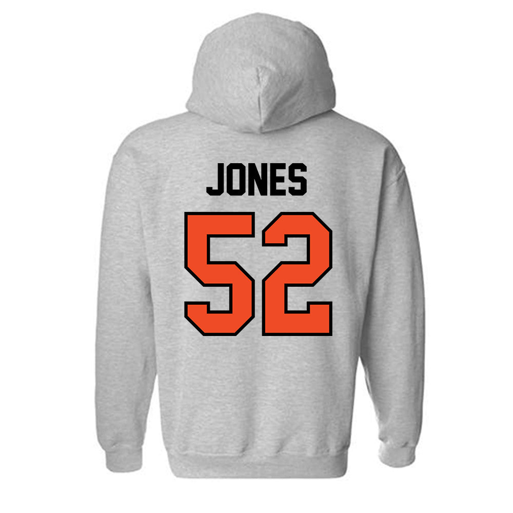 Campbell - NCAA Football : Dante Jones - Fashion Shersey Hooded Sweatshirt-1