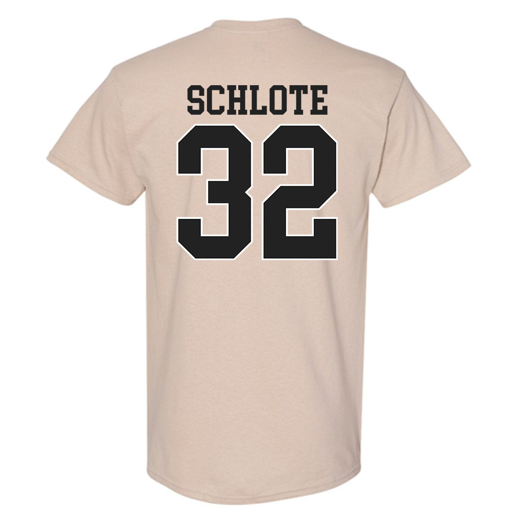 Vanderbilt - NCAA Baseball : Nate Schlote - Replica Shersey T-Shirt-1