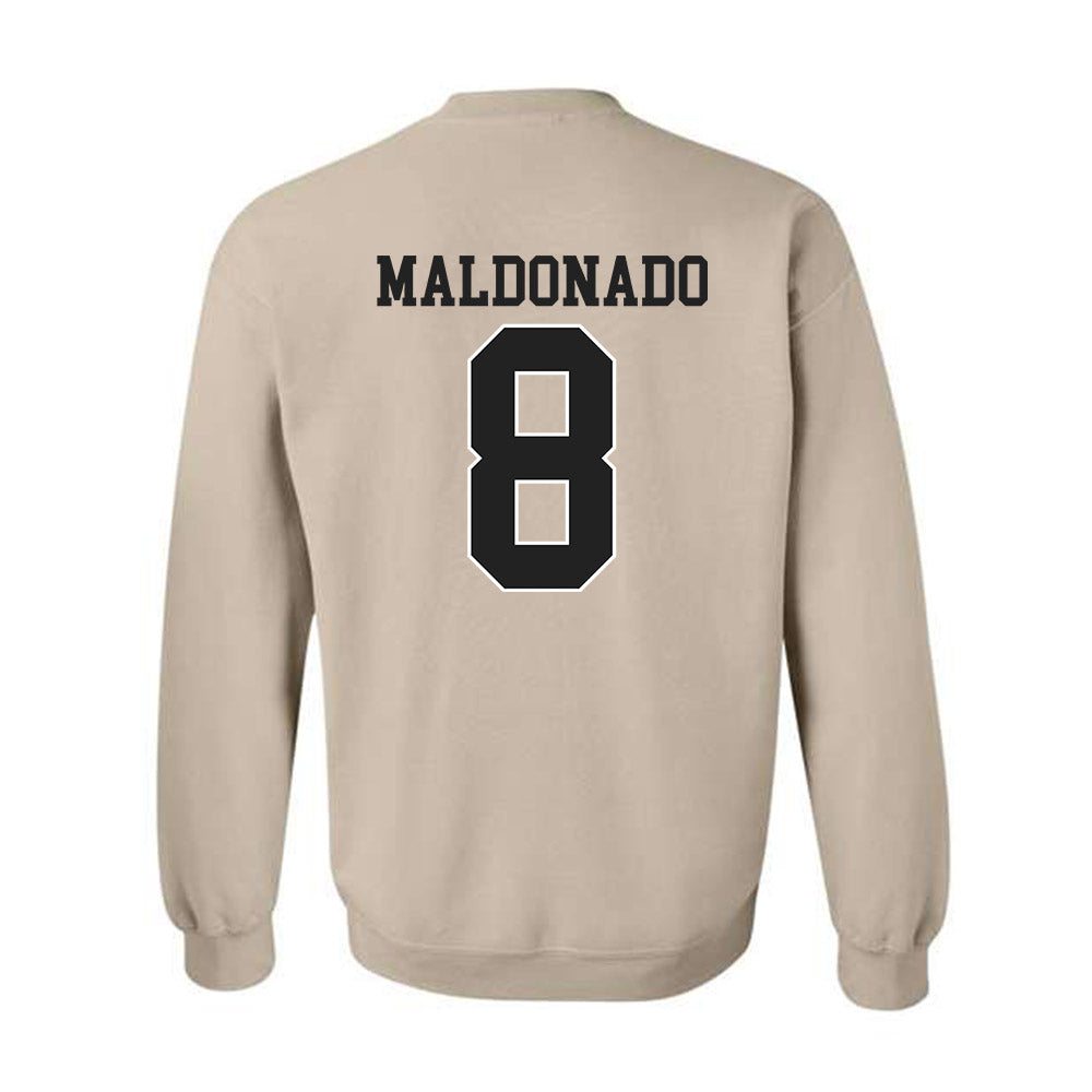 Vanderbilt - NCAA Baseball : Chris Maldonado - Replica Shersey Crewneck Sweatshirt-1
