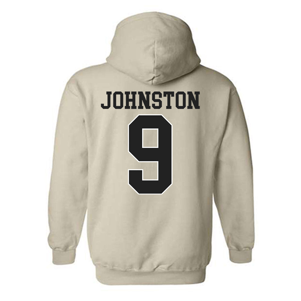 Vanderbilt - NCAA Baseball : Brodie Johnston - Replica Shersey Hooded Sweatshirt-1