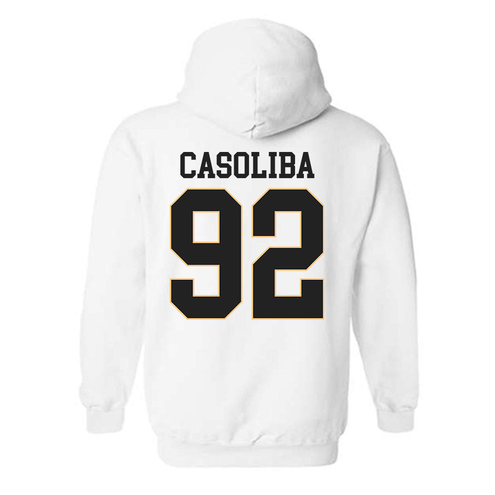 Vanderbilt - NCAA Baseball : Adria Casoliba - Replica Shersey Hooded Sweatshirt-1