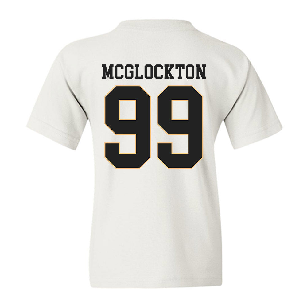 Vanderbilt - NCAA Men's Basketball : Devin Mcglockton - Replica Shersey Youth T-Shirt-1