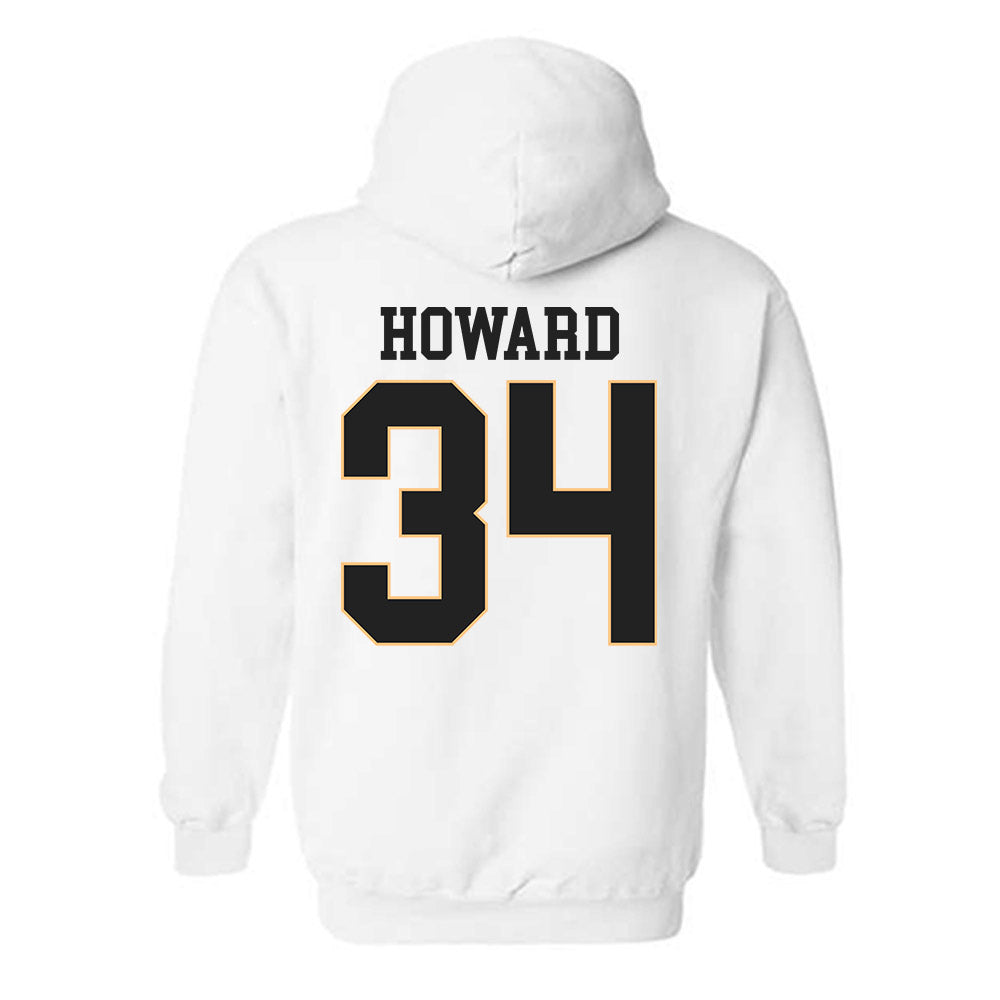 Vanderbilt - NCAA Football : Austin Howard - Replica Shersey Hooded Sweatshirt-1