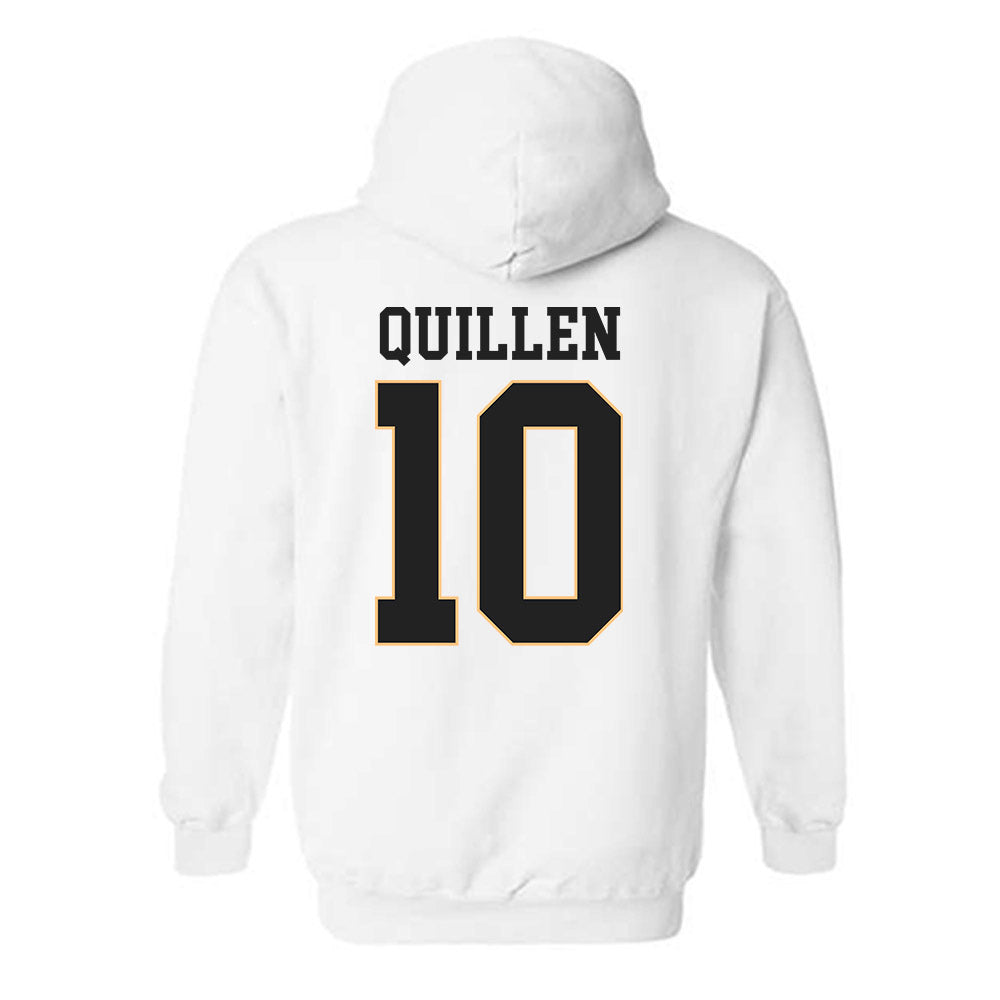 Vanderbilt - NCAA Baseball : Carson Quillen - Replica Shersey Hooded Sweatshirt-1