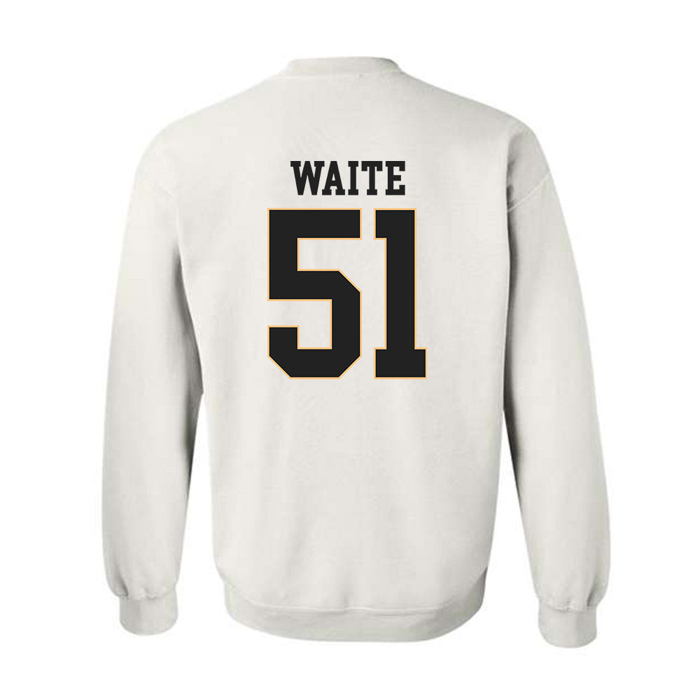 Vanderbilt - NCAA Baseball : Ryker Waite - Replica Shersey Crewneck Sweatshirt-1