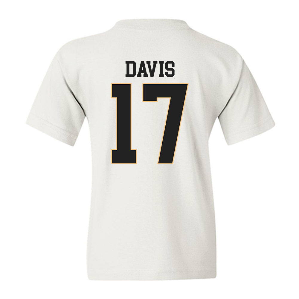 Vanderbilt - NCAA Football : Mark Davis - Replica Shersey Youth T-Shirt-1