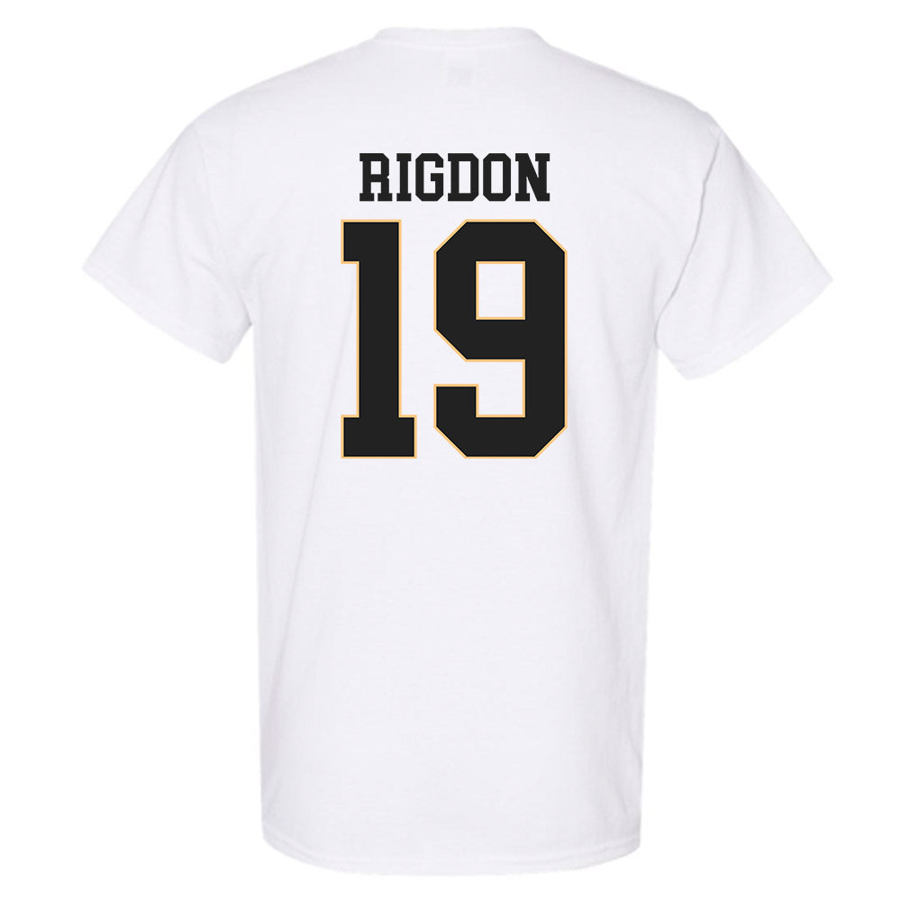 Vanderbilt - NCAA Baseball : Rustan Rigdon - Replica Shersey T-Shirt-1