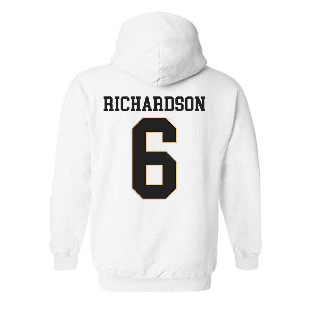 Vanderbilt - NCAA Football : Tre Richardson - Replica Shersey Hooded Sweatshirt-1