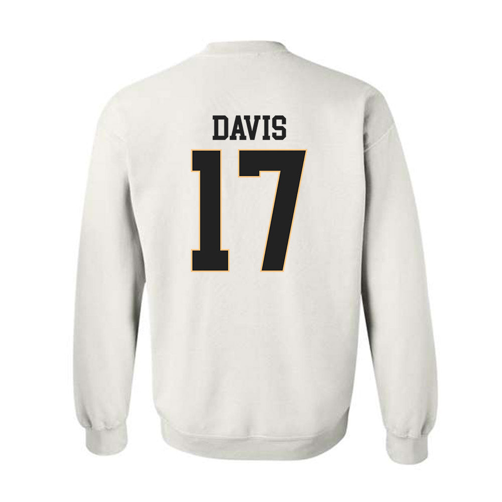 Vanderbilt - NCAA Football : Mark Davis - Replica Shersey Crewneck Sweatshirt-1