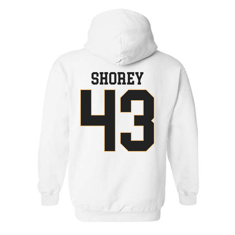 - NCAA Baseball : Matthew Shorey - Replica Shersey Hooded Sweatshirt-1