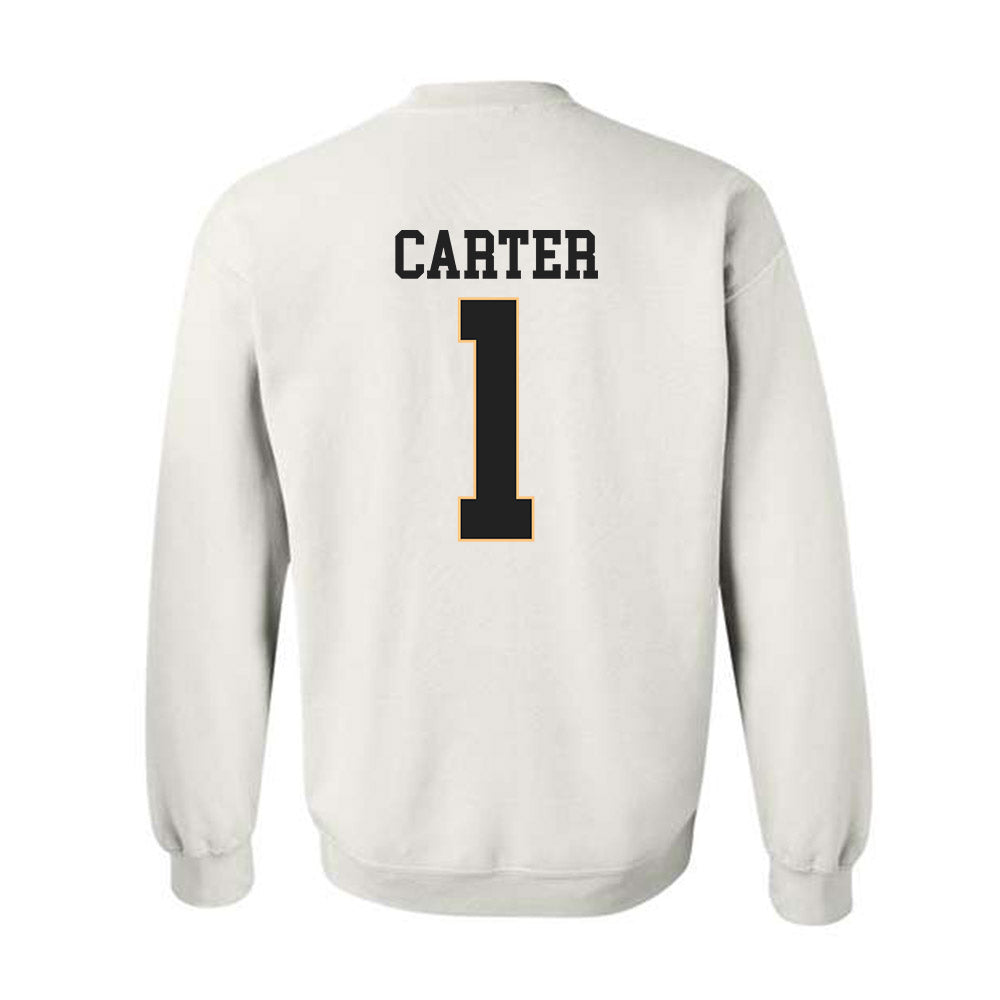 Vanderbilt - NCAA Football : Dontae Carter - Replica Shersey Crewneck Sweatshirt-1
