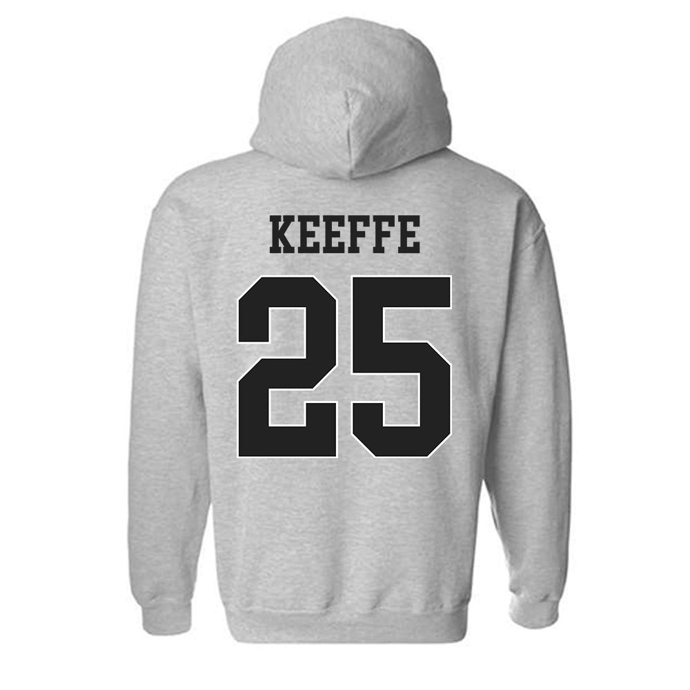 Vanderbilt - NCAA Men's Basketball : Miles Keeffe - Replica Shersey Hooded Sweatshirt-1