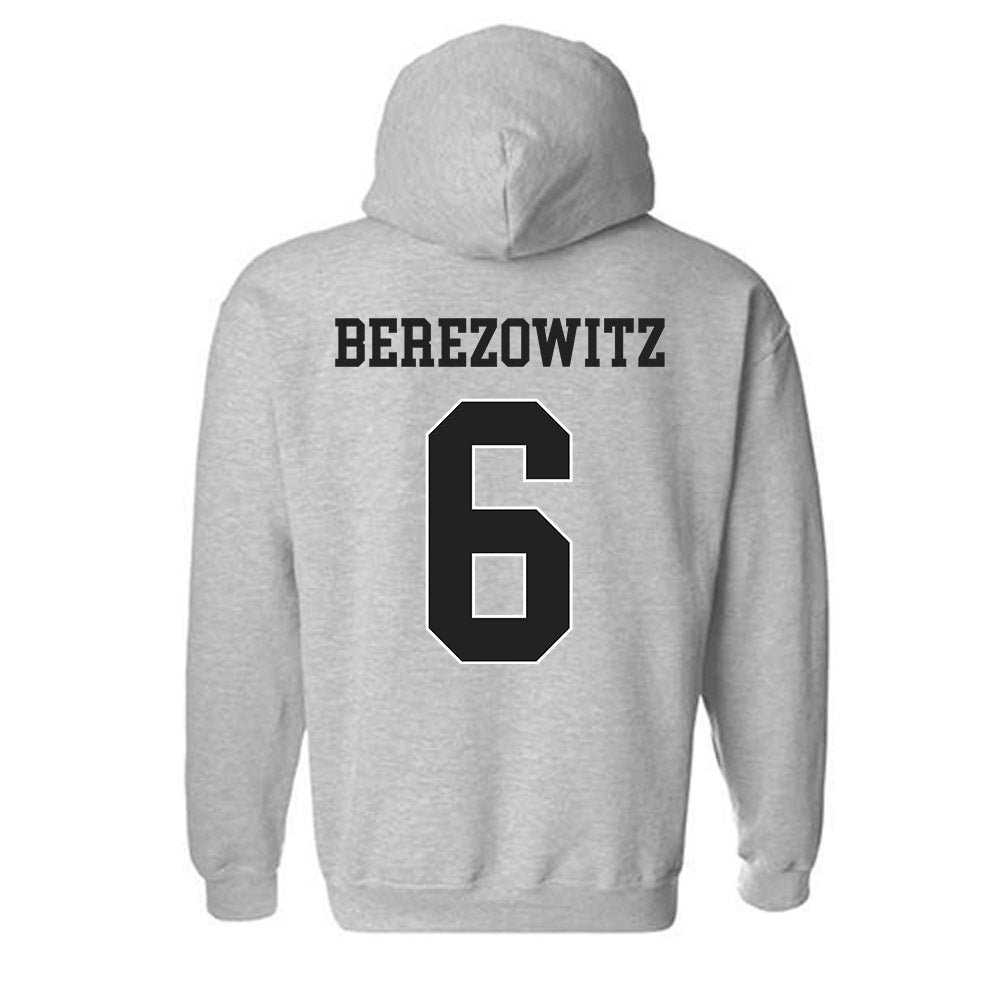 Vanderbilt - NCAA Women's Volleyball : Kati Berezowitz - Replica Shersey Hooded Sweatshirt-1