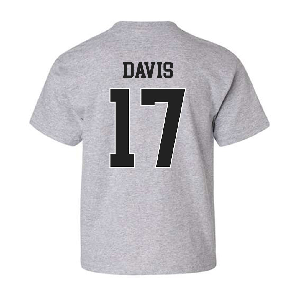 Vanderbilt - NCAA Football : Mark Davis - Replica Shersey Youth T-Shirt-1