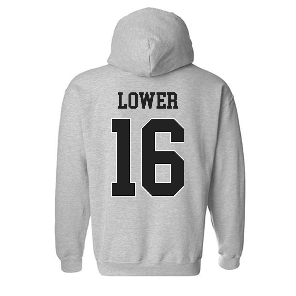 Vanderbilt - NCAA Women's Lacrosse : Bailey Lower - Replica Shersey Hooded Sweatshirt-1