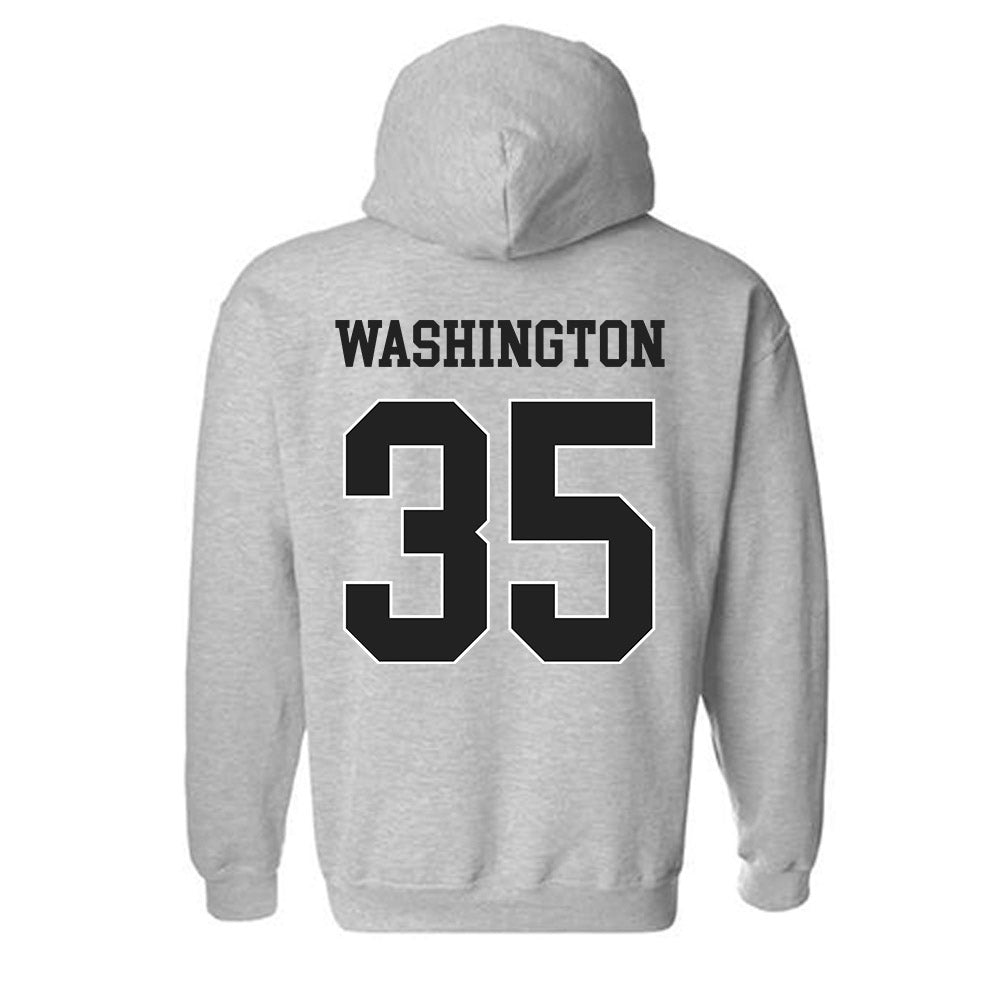 Vanderbilt - NCAA Women's Basketball : Sacha Washington - Replica Shersey Hooded Sweatshirt-1