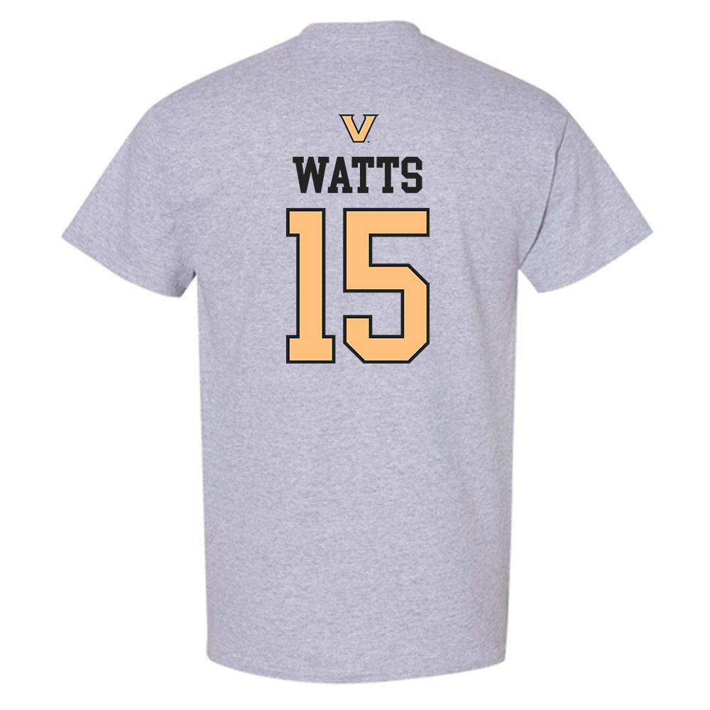 Vanderbilt - NCAA Women's Soccer : Sydney Watts - Sports Shersey T-Shirt-1