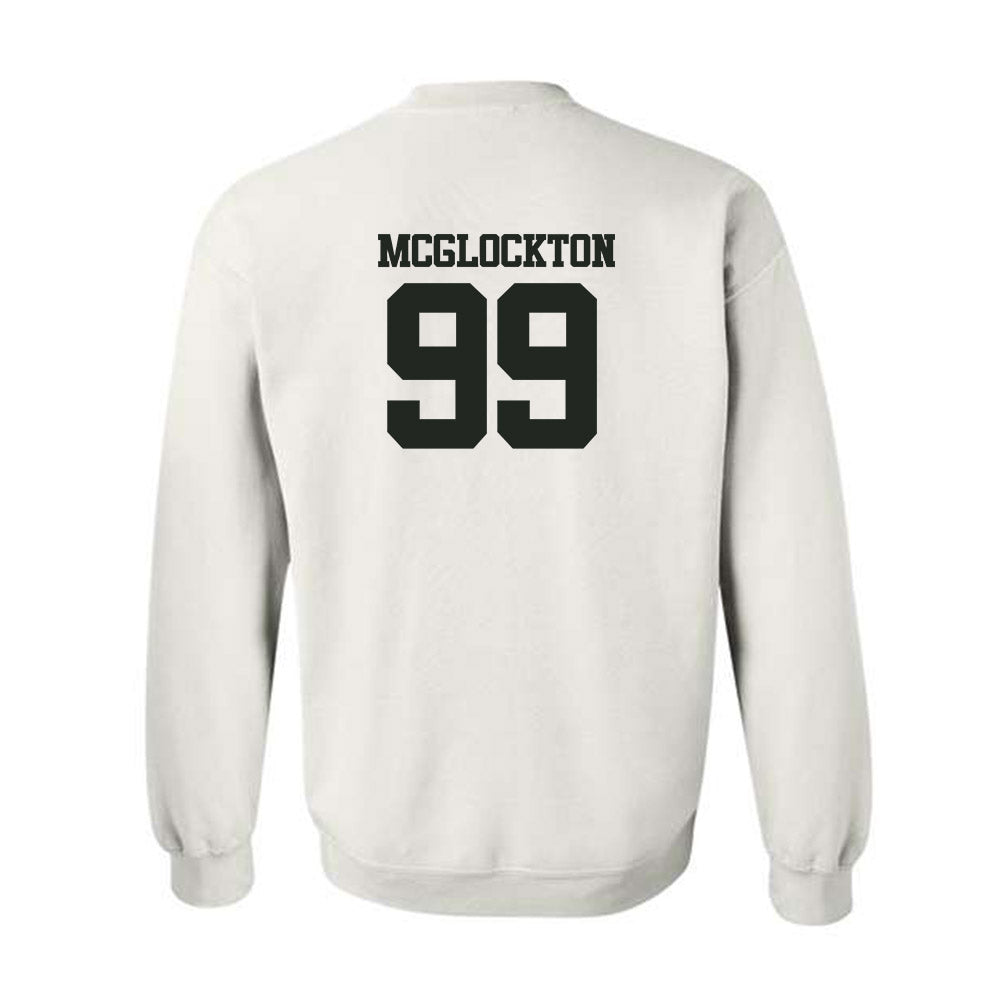 Vanderbilt - NCAA Men's Basketball : Devin Mcglockton - Sports Shersey Crewneck Sweatshirt-1