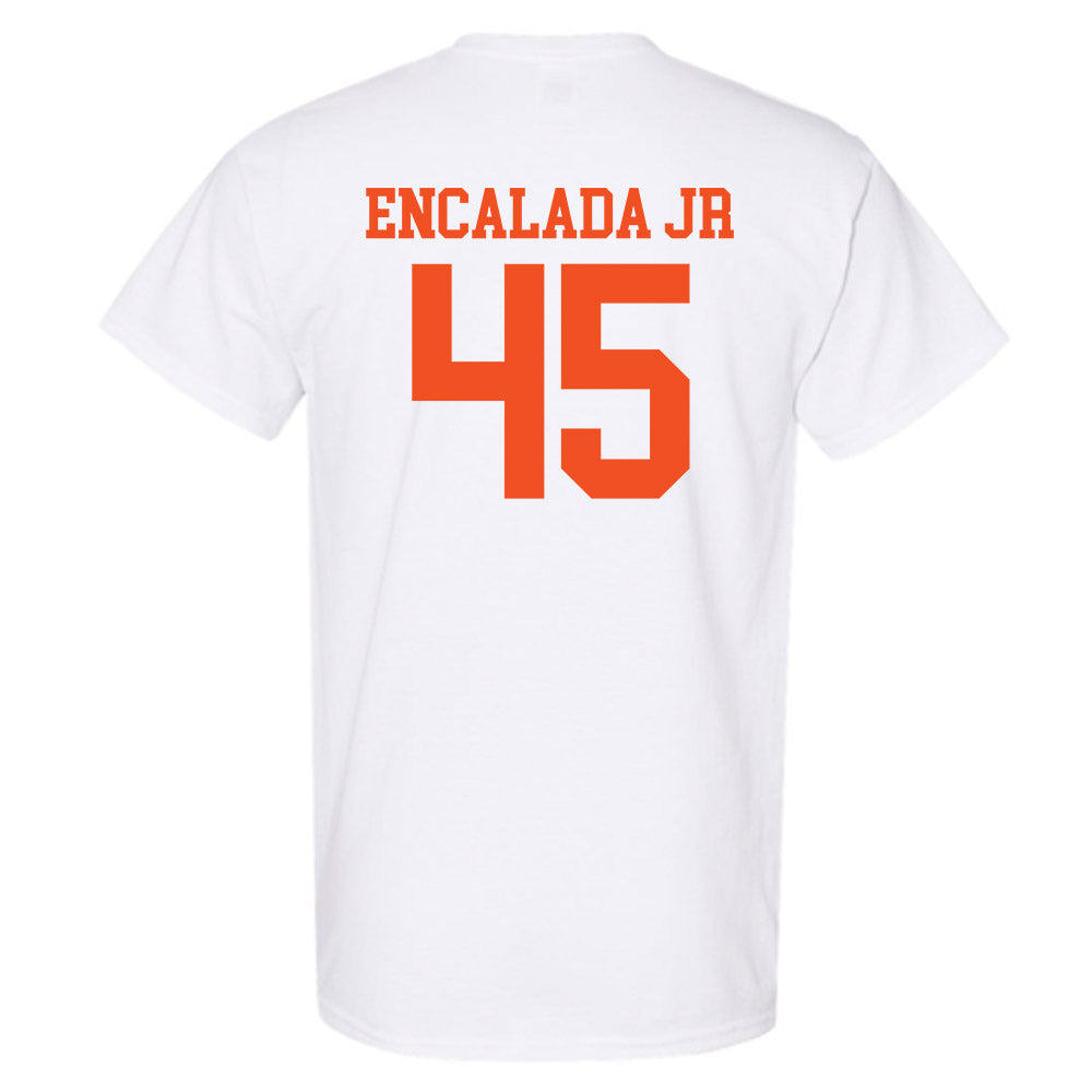 UTRGV - NCAA Baseball : Emir Encalada Jr - White T-Shirt-1
