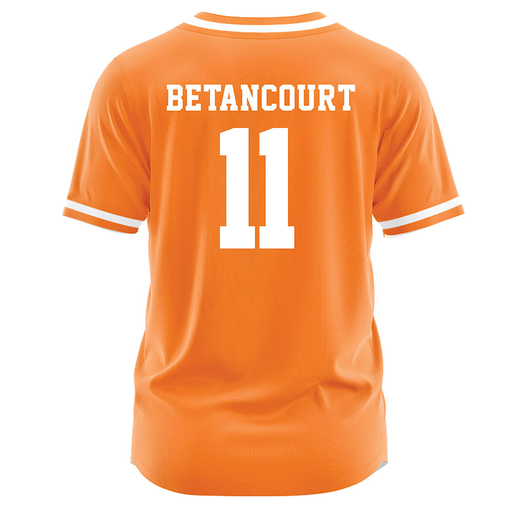 UTEP - NCAA Softball : Aaliyah Betancourt - Orange Jersey-1