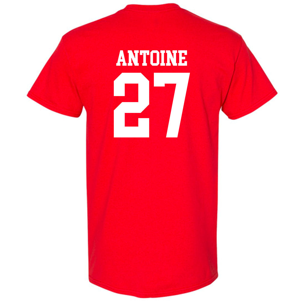 NC State - NCAA Men's Soccer : Nakai Antoine - Sports Shersey T-Shirt-1