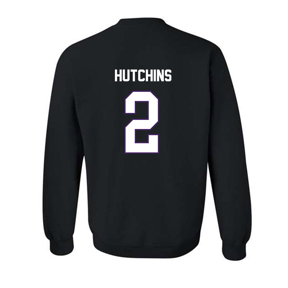 Northern Iowa - NCAA Men's Basketball : Geon Hutchins - Replica Shersey Crewneck Sweatshirt-1