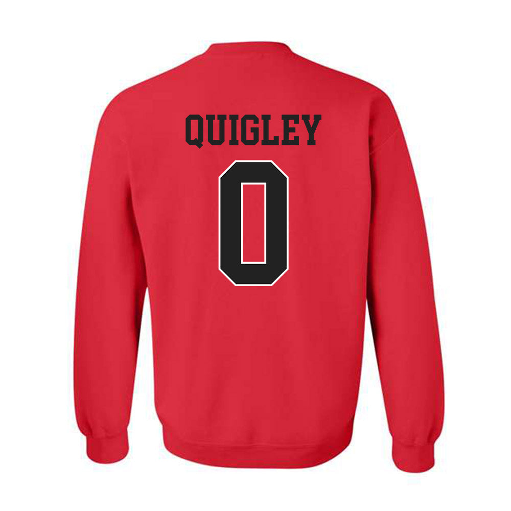 NC State - NCAA Women's Basketball : Devyn Quigley - Sports Shersey Crewneck Sweatshirt