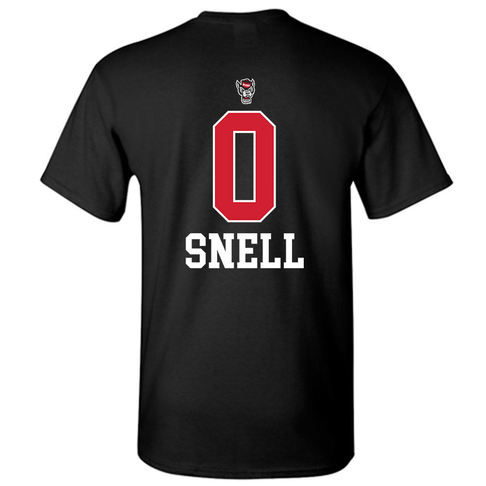 NC State - NCAA Men's Basketball : Jordan Snell - Sports Shersey T-Shirt-1