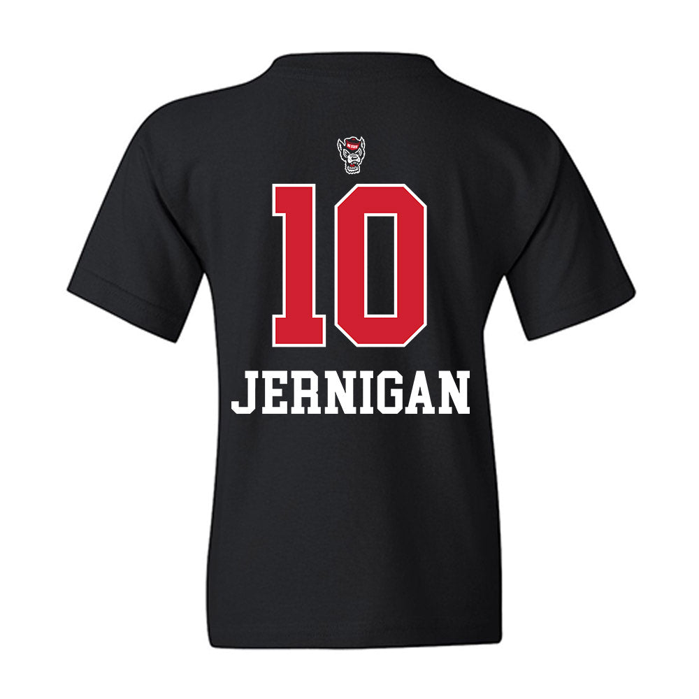 NC State - NCAA Women's Basketball : Adelaide Jernigan - Sports Shersey Youth T-Shirt-1