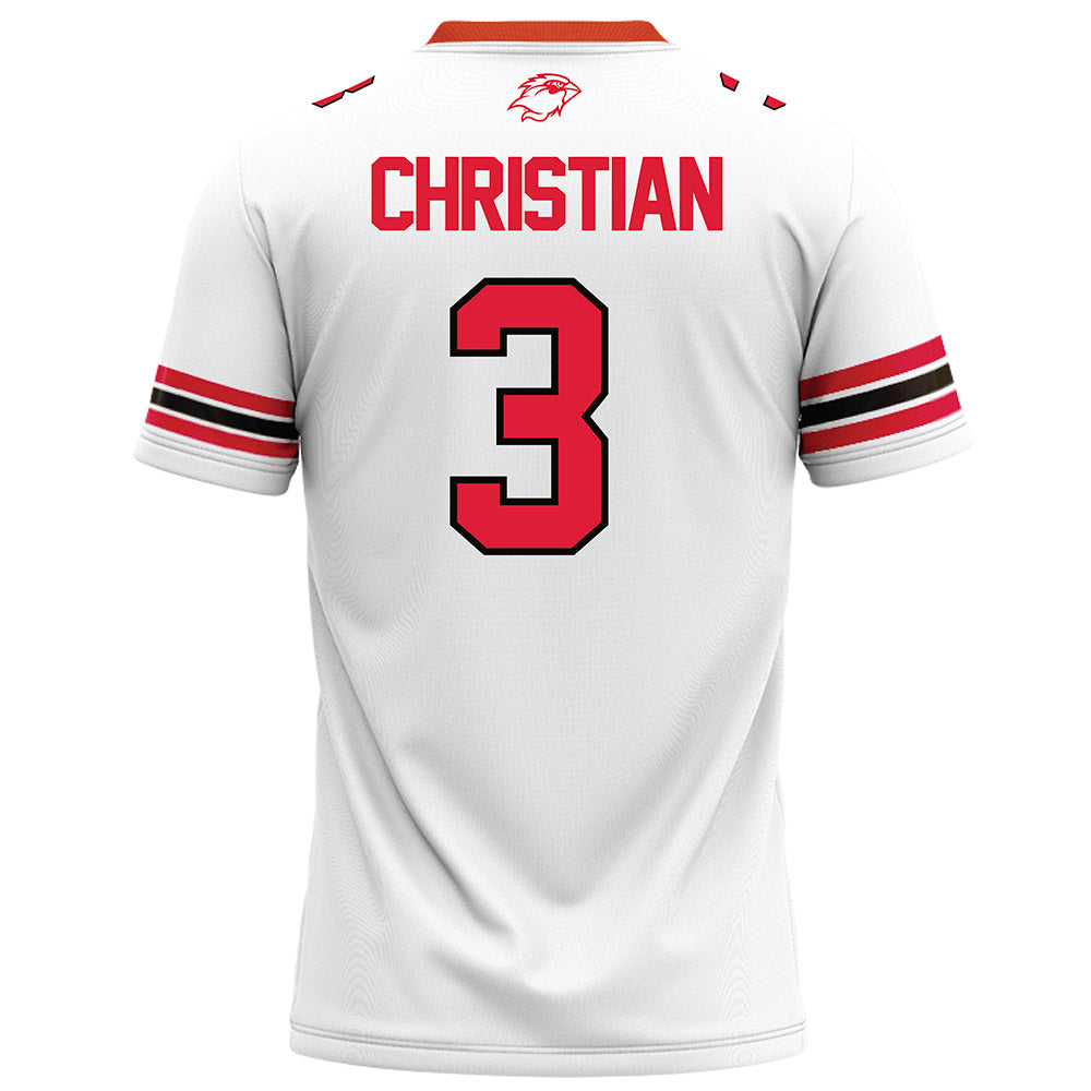 Lamar - NCAA Football : Peyton Christian - White Football Jersey-1