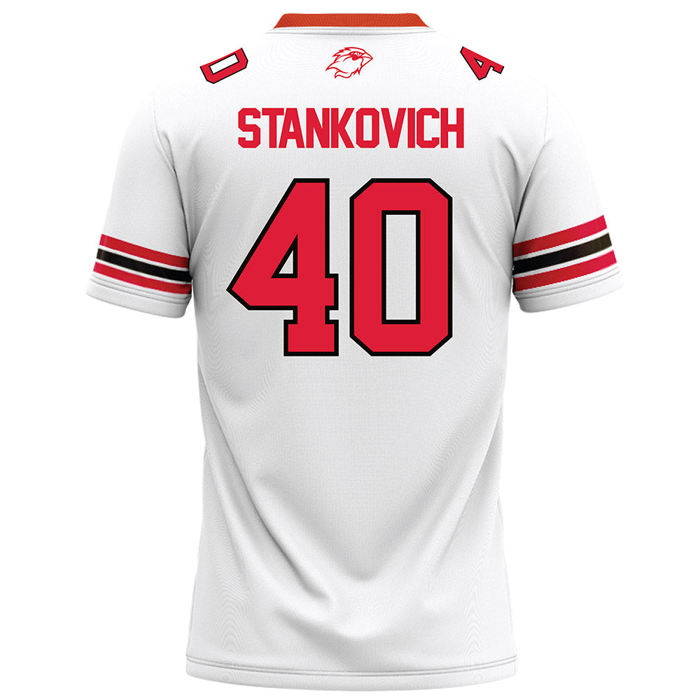 Lamar - NCAA Football : Skylar Stankovich - White Football Jersey-1
