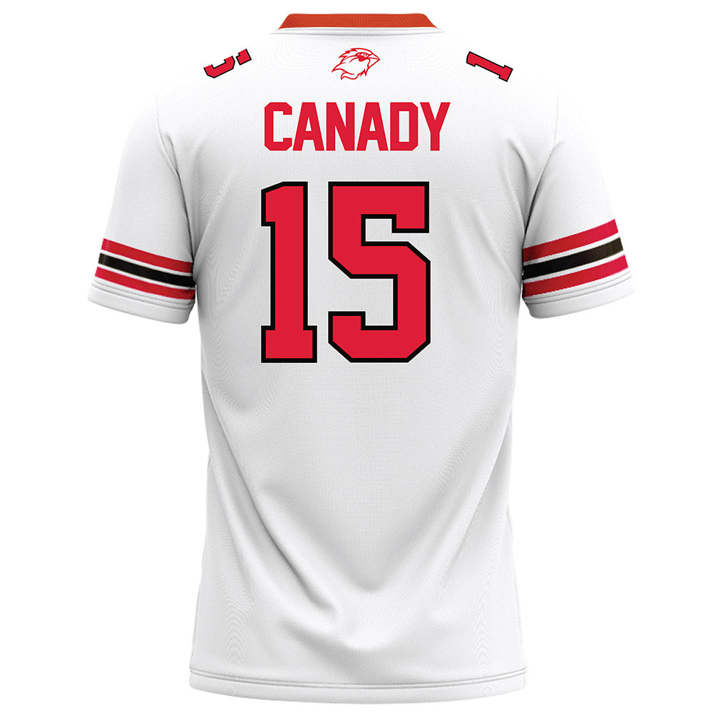 Lamar - NCAA Football : Koda Canady - White Football Jersey-1