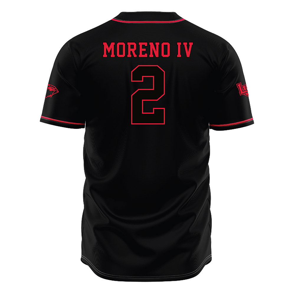 Lamar - NCAA Baseball : Heladio Moreno IV - Black Jersey-1