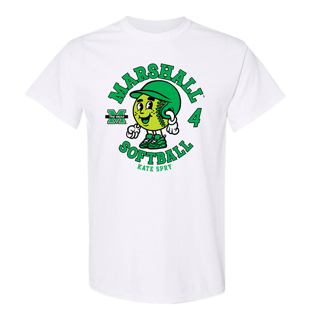 Marshall - NCAA Softball : Kate Spry - Fashion Shersey T-Shirt-0