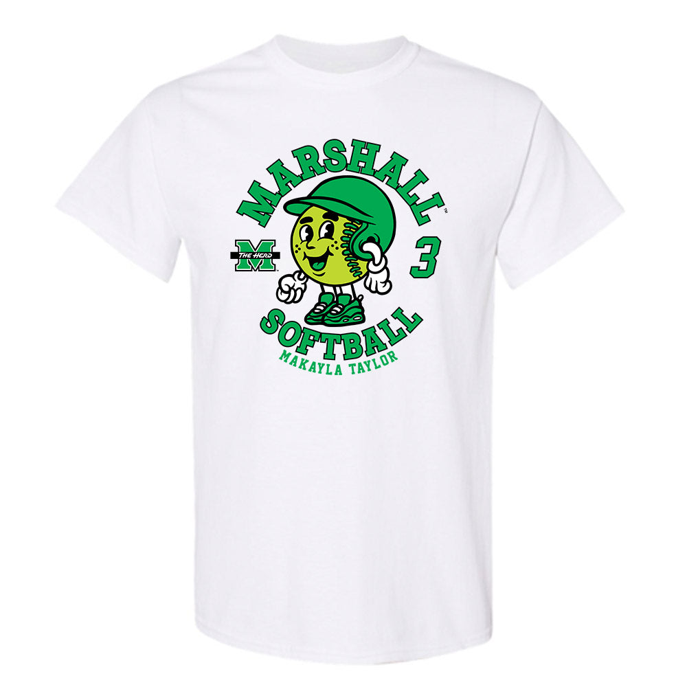 Marshall - NCAA Softball : Makayla Taylor - Fashion Shersey T-Shirt-0
