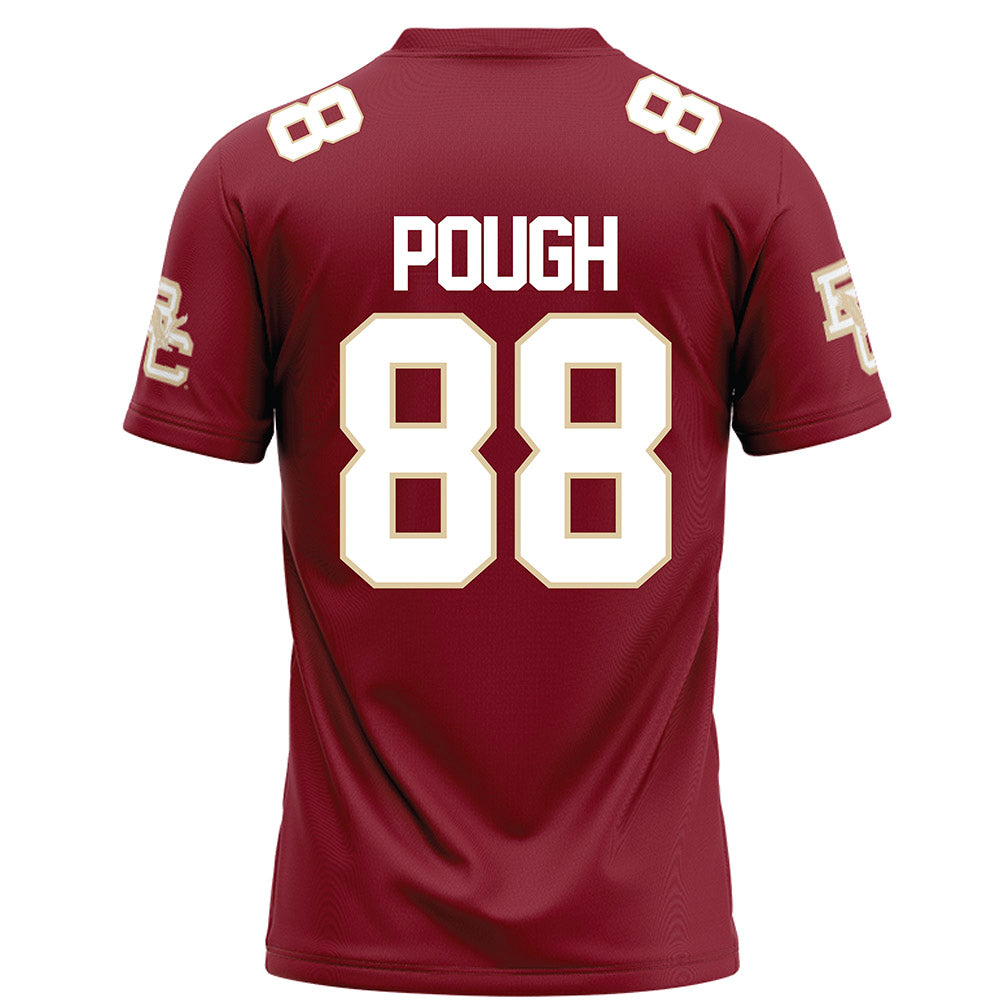 Boston College - NCAA Football : Dawson Pough - Maroon Football Jersey-1
