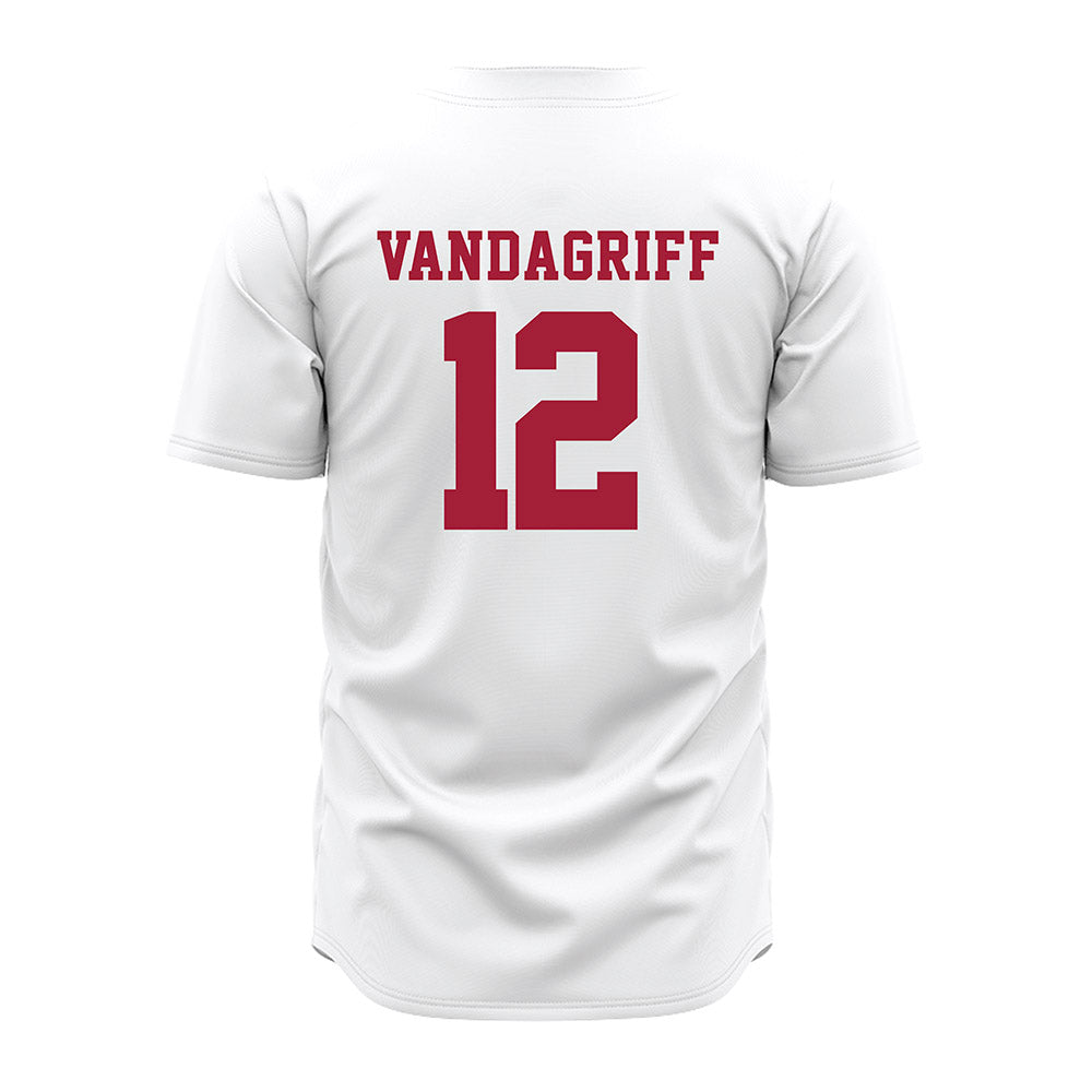 Alabama - NCAA Softball : Audrey Vandagriff - White Jersey