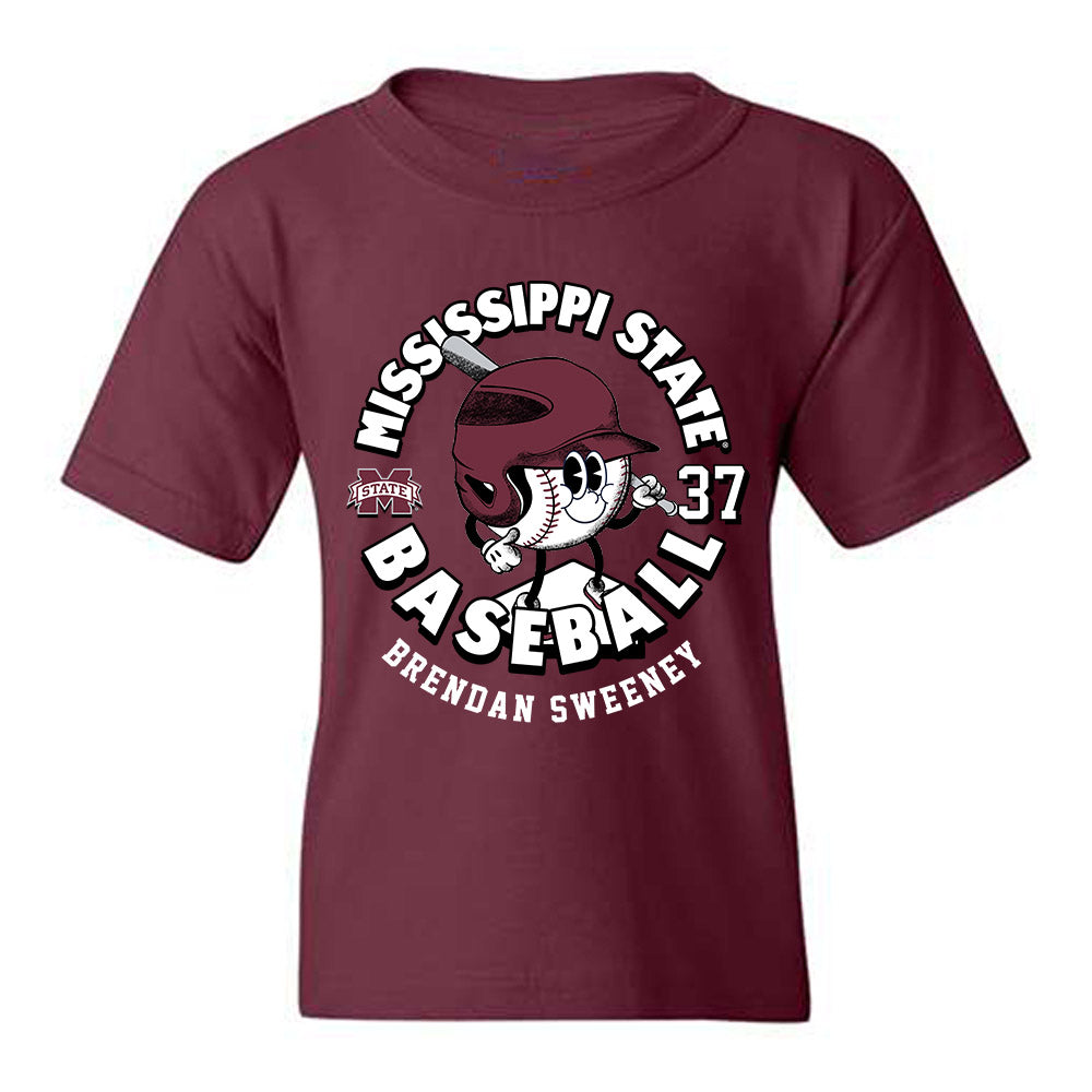 Mississippi State - NCAA Baseball : Brendan Sweeney - Fashion Shersey Youth T-Shirt-0