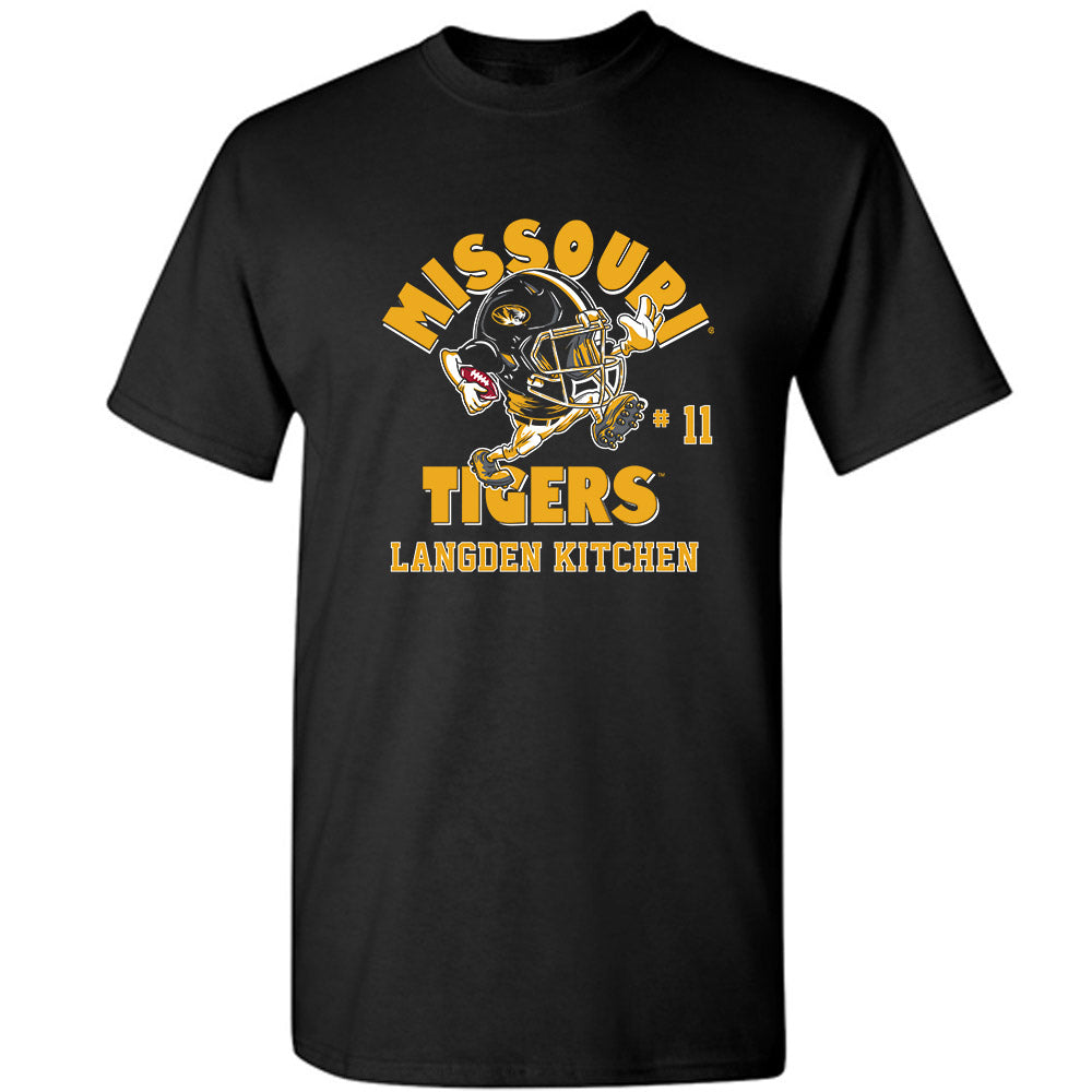 Missouri - NCAA Football : Langden Kitchen - Fashion Shersey T-Shirt-0